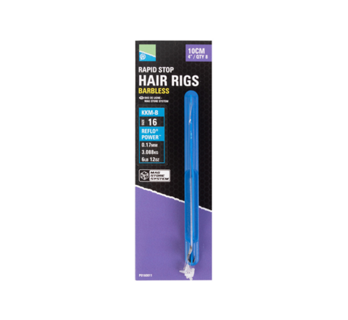Preston KKM-B Mag Store Rapid Stop Hair Rigs 4"/10cm