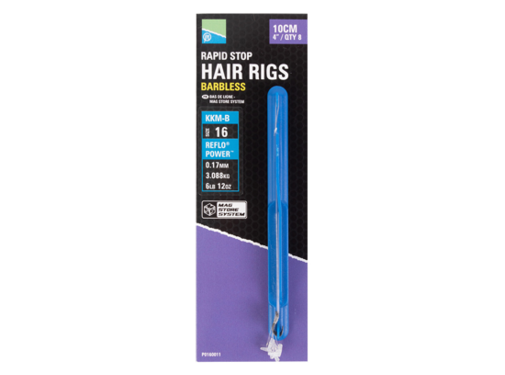 Preston KKM-B Mag Store Rapid Stop Hair Rigs 4"/10cm