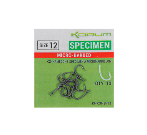 Korum Supersteel Specimen Barbed