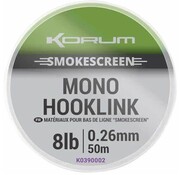 Korum Smokescreen Mono Hooklink 50 meter
