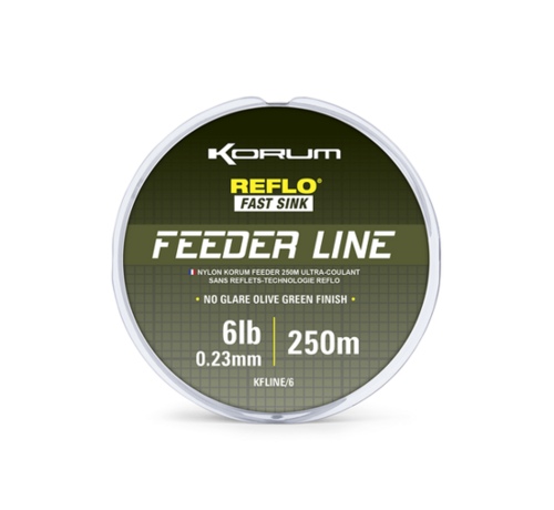 Korum Reflo Fast Sink Feeder Line 250 meter
