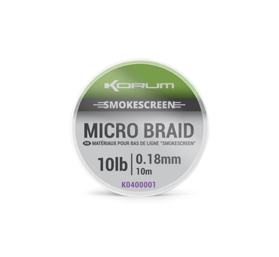 Smokescreen Micro Braid 10 meter