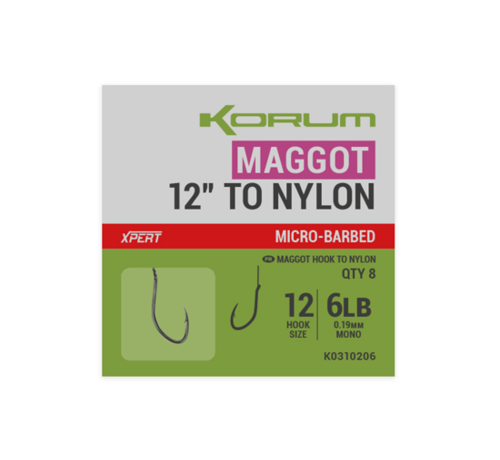 Korum Maggot To Nylon 30cm/12"