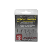 Korum Hook Hairs With Quickstops Barbed