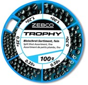 Zebco Split Shot Assortment Fine 100g