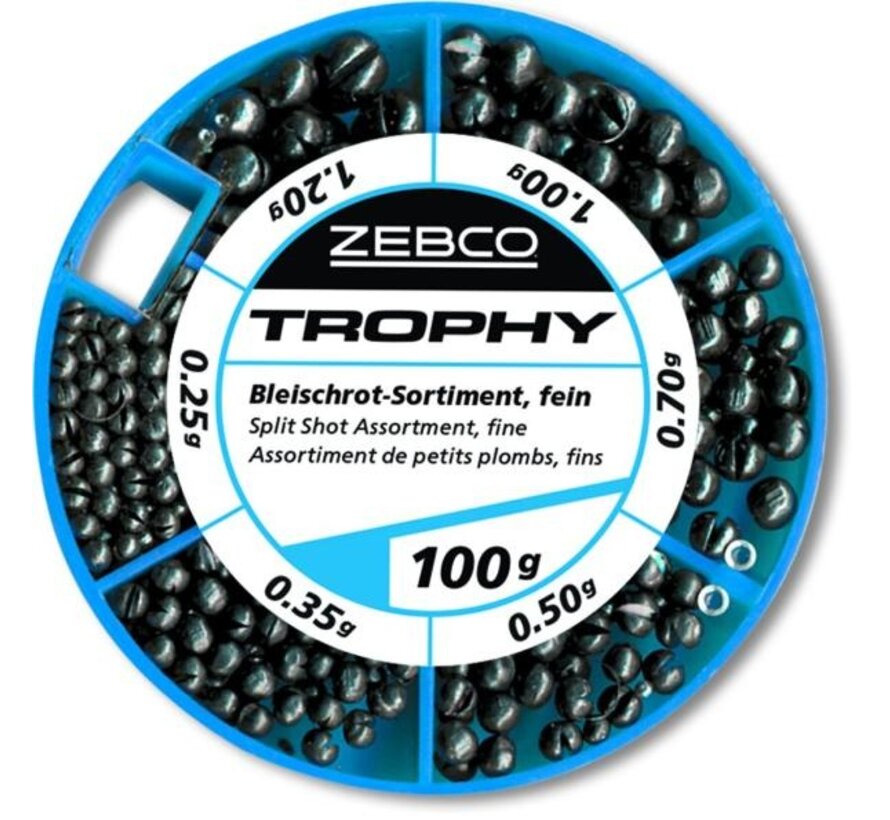 Split Shot Assortment Fine 100g