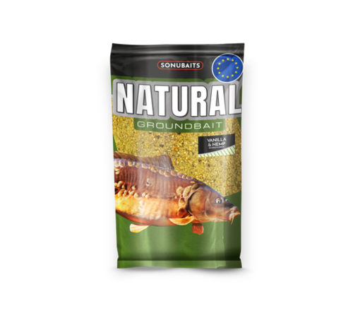 Sonubaits Natural Groundbait Vanilla & Hemp 1kg