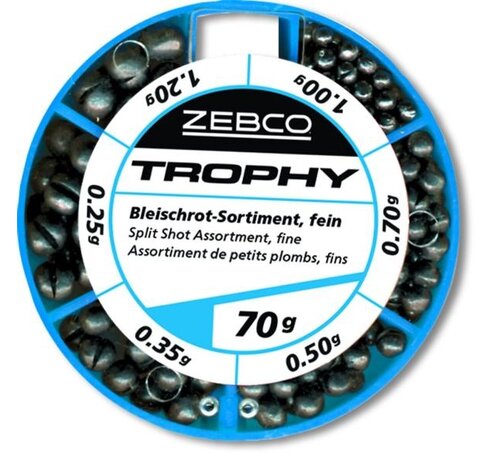 Zebco Split Shot Assortment Fine 70g