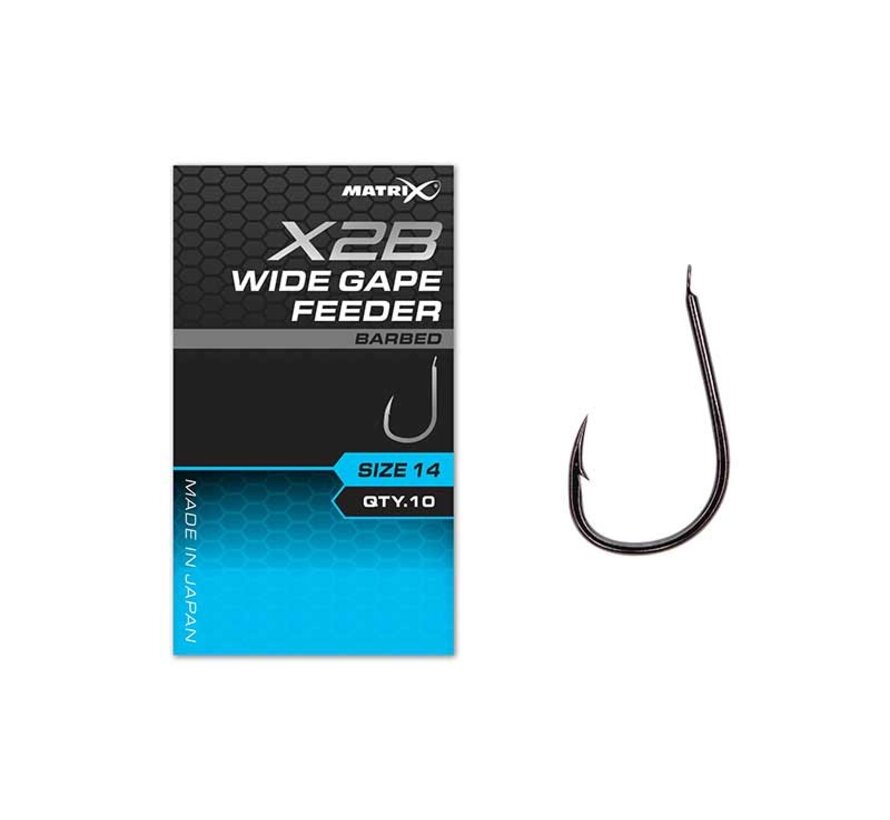 X2B Wide Gape Feeder Hooks