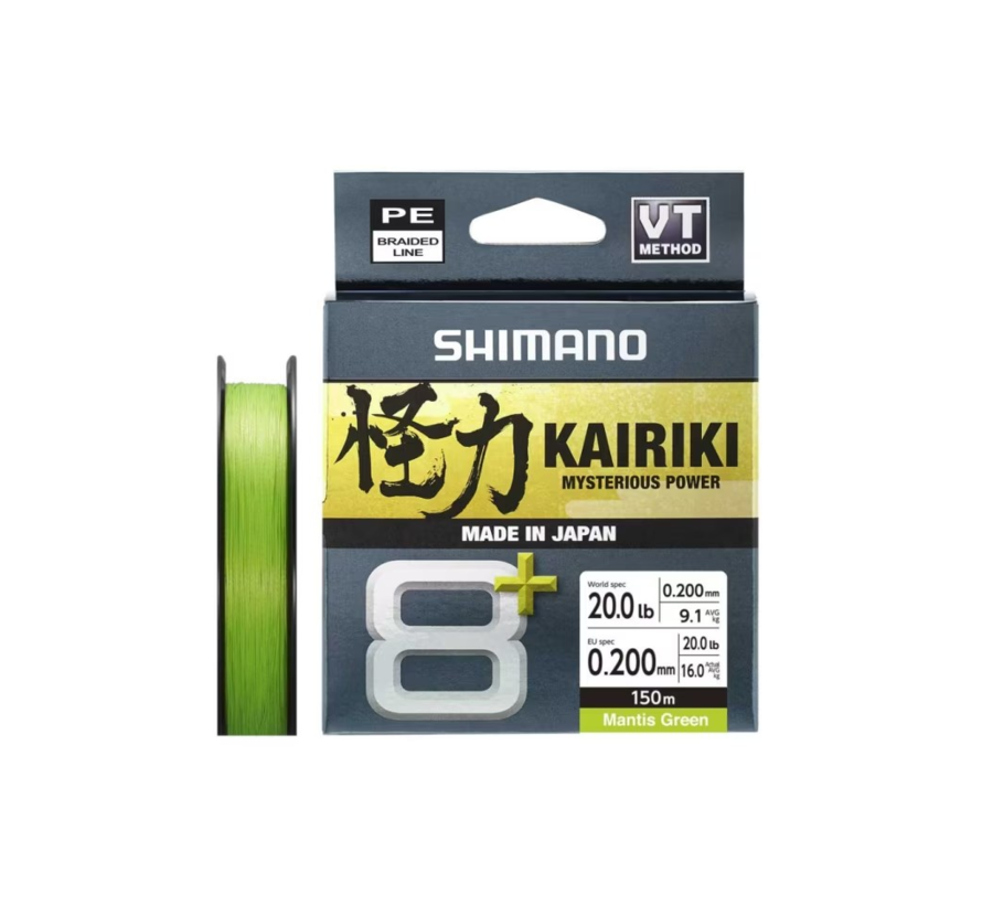 Kairiki 8+ 150 meter Mantis Green