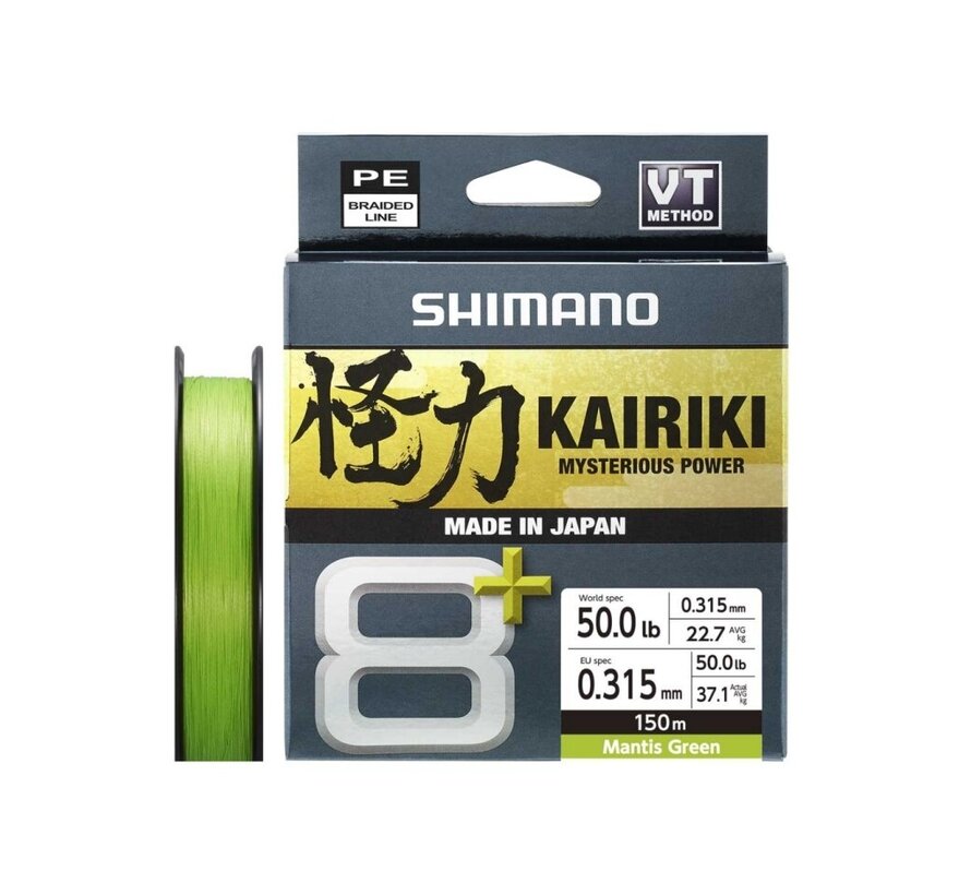 Kairiki 8+ 150 meter Mantis Green