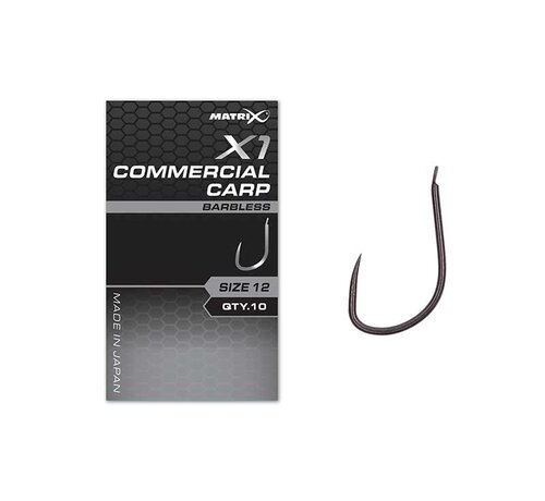 Matrix X1 Commercial Carp Hooks