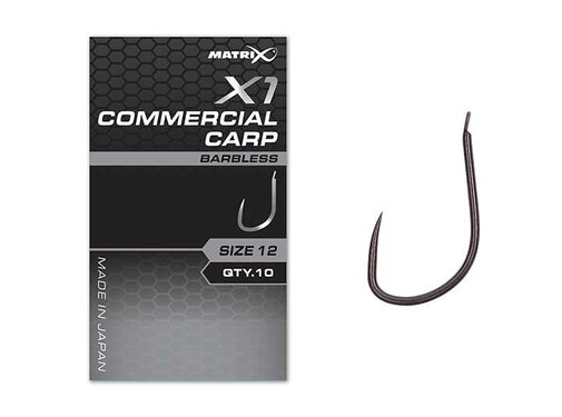 Matrix X1 Commercial Carp Hooks