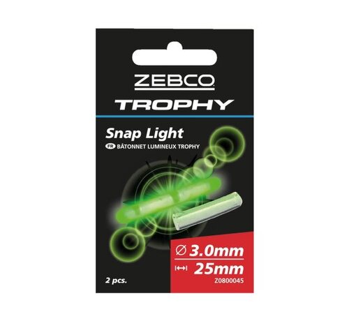 Zebco Trophy Snap Light 3mm x 25mm