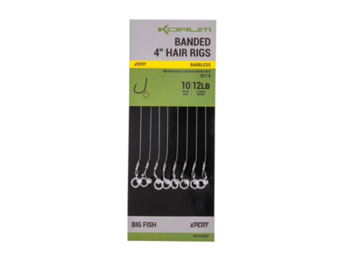 Korum Banded Hair Rigs Barbless