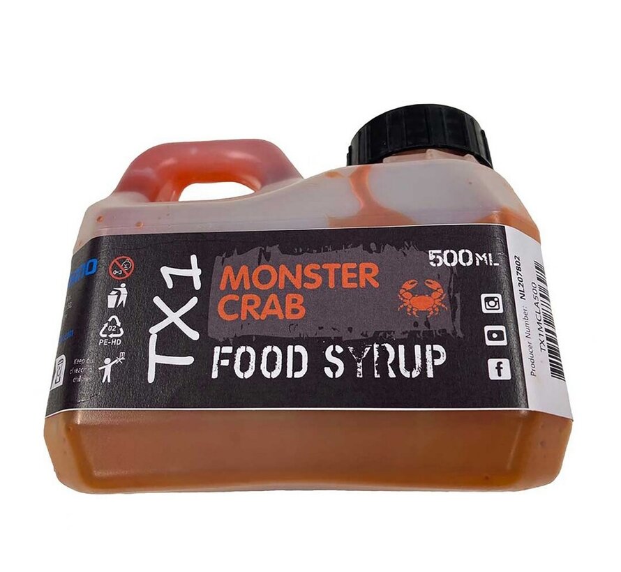 TX1 Monster Crab Food Syrup 500ml