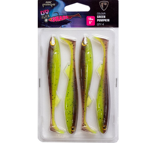 Fox Rage Ultra UV Slick Shad Single Colour Packs