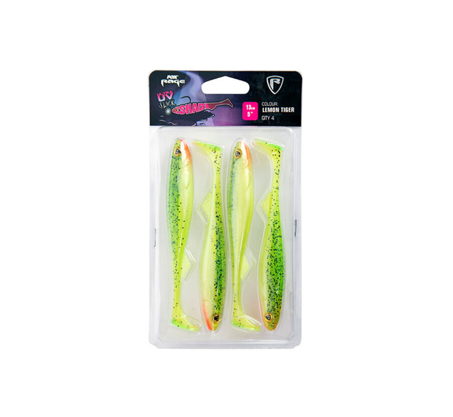 Ultra UV Slick Shad Single Colour Packs