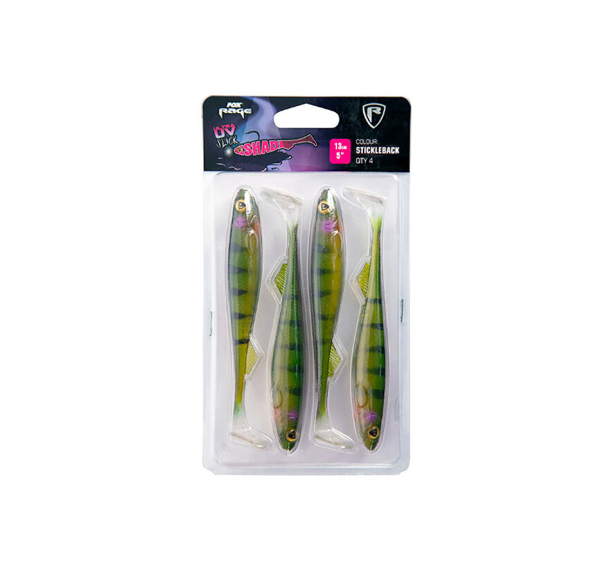 Ultra UV Slick Shad Single Colour Packs