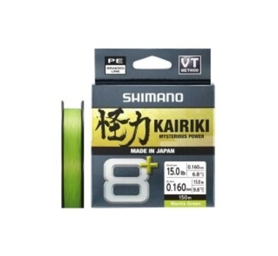 Kairiki 8+ 150 meter Mantis Green