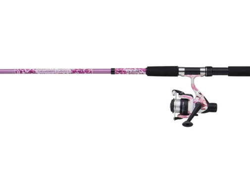 Mitchell Tanager Pink Camo II T240 10-30 Spin Combo