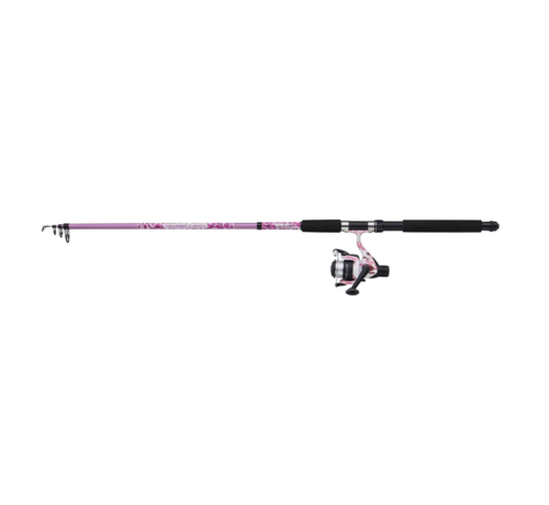 Mitchell Tanager Pink Camo II T210 7-20 Spin Combo