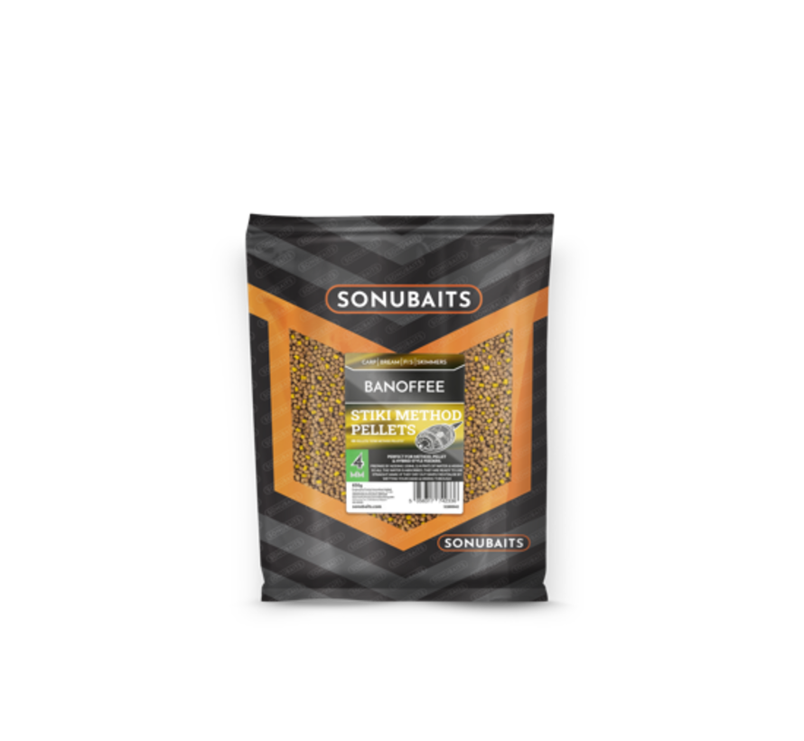 Stiki Method Pellets 650 gram - Banoffee - 4mm