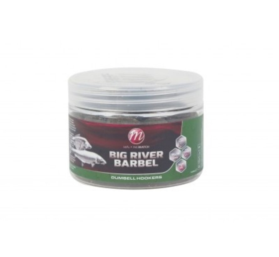 Big River Barbel Dumbell Hookbaits 12 x 15mm
