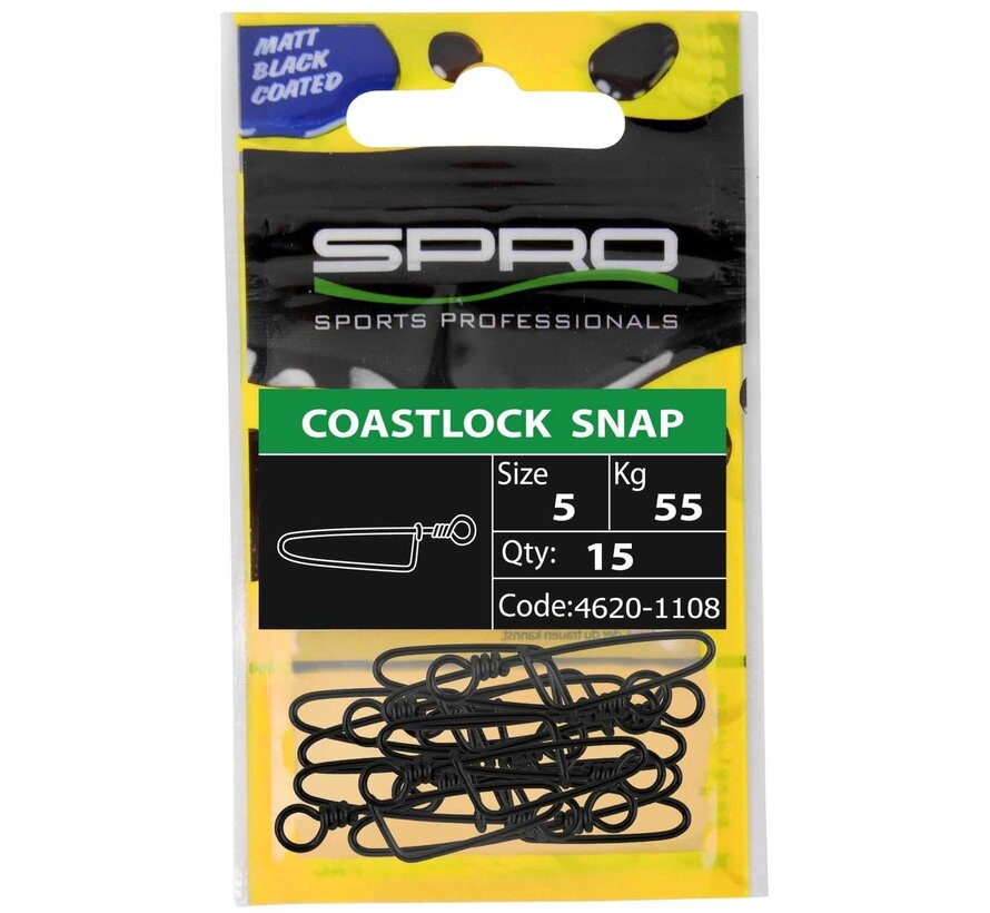 Matte Black Coastlock Snap