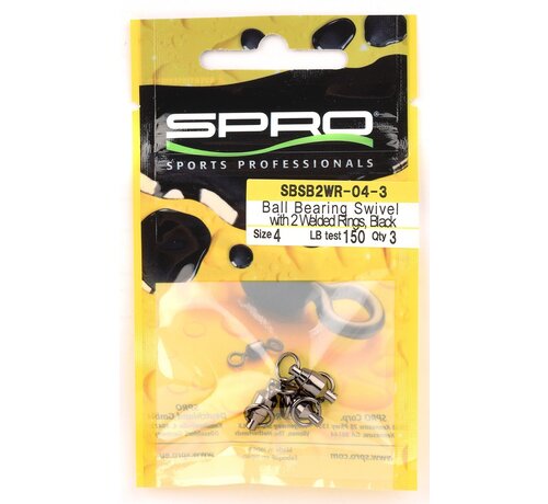 Spro Ball Bearing Swivel With 2 Welded Rings
