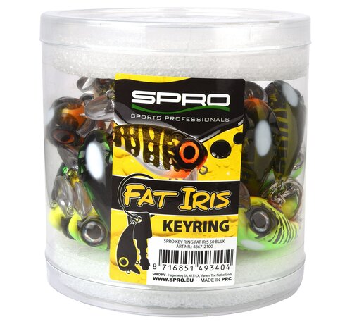 Spro Key Ring Fat Iris 50