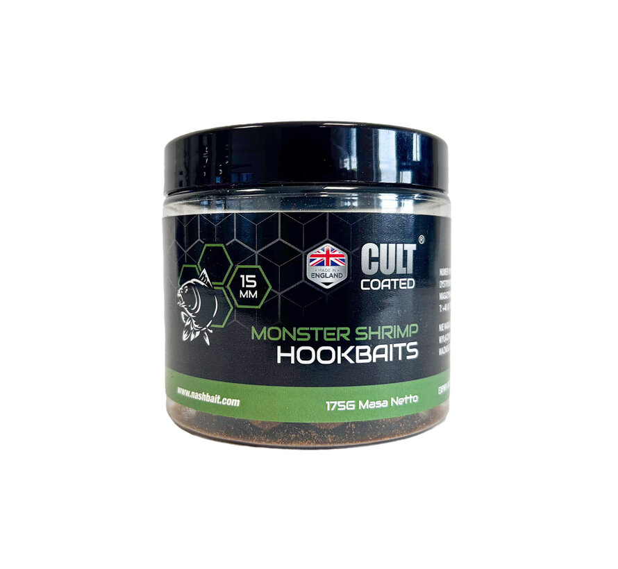 Monster Shrimp Cult Coated Hookbaits