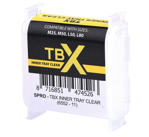 Spro TBX Inner Tray Clear