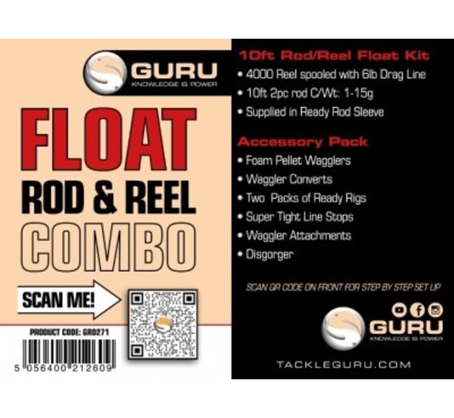 10' Float Rod & Reel Combo