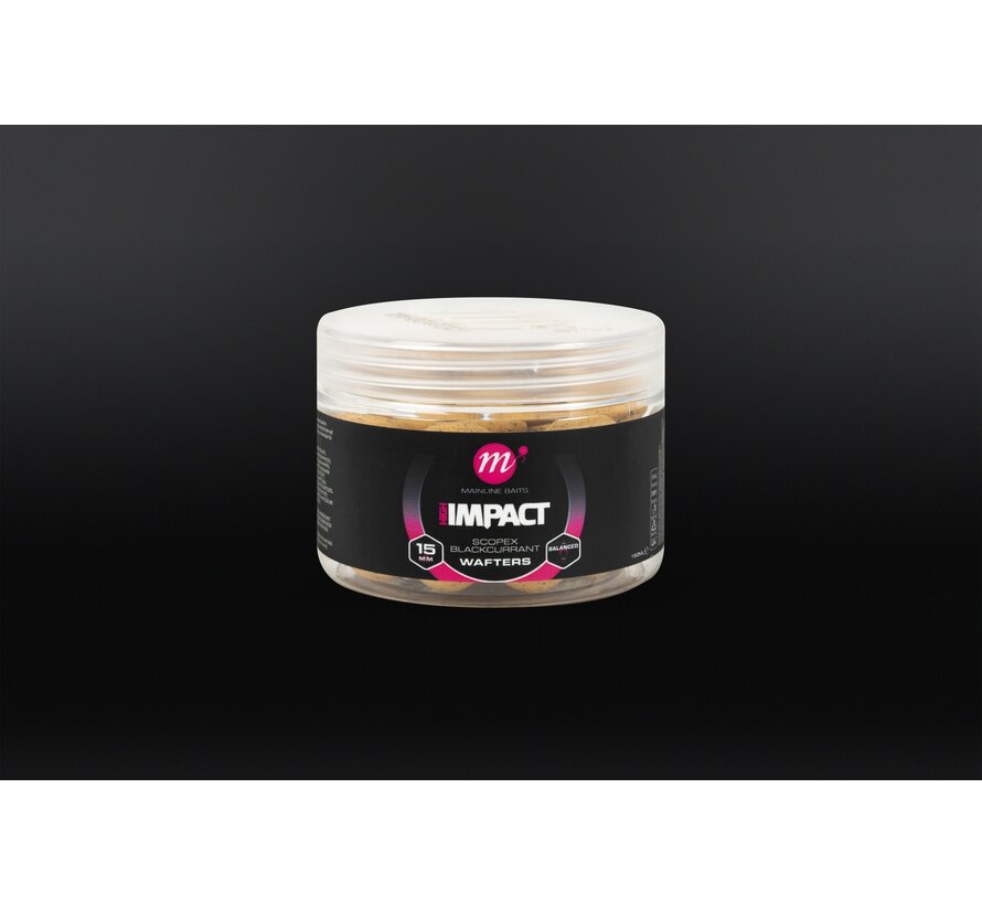 High Impact Scopex Blackcurrant 15mm Wafters