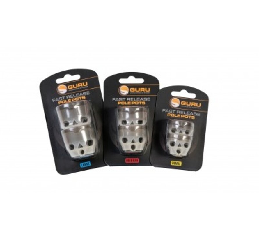 Fast Release Pole Pots 2Pcs