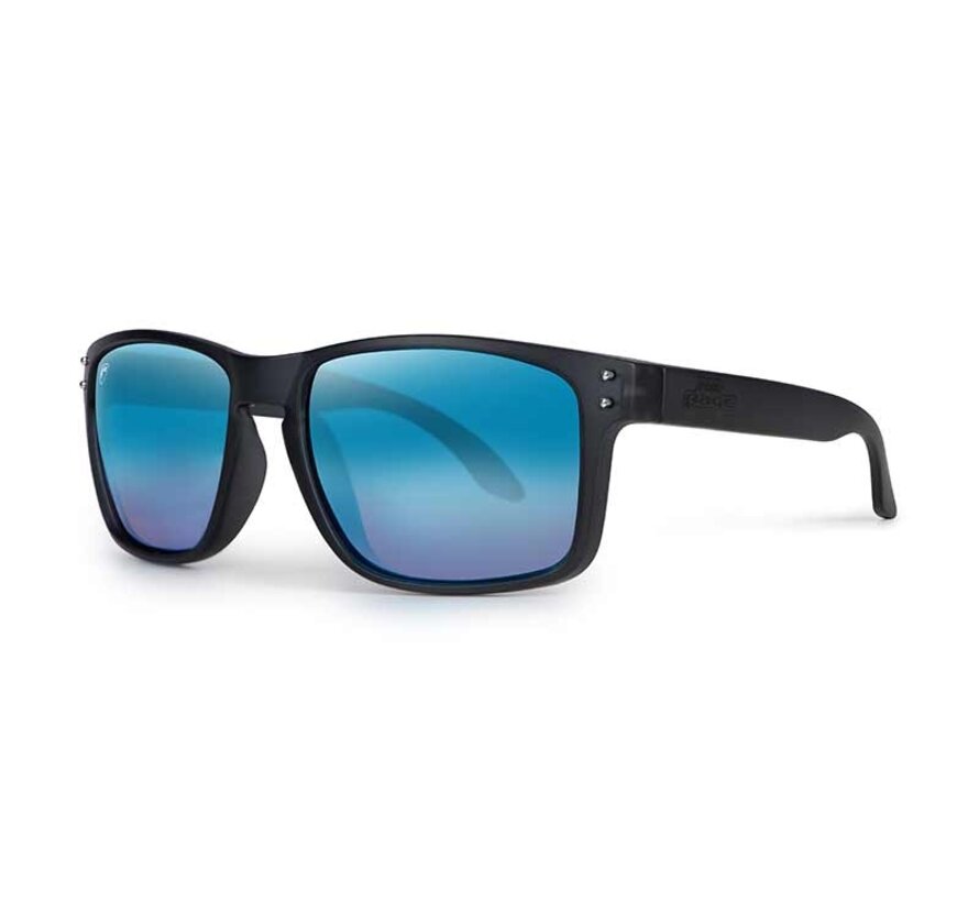 Transparent Black Brown Lens Mirror Blue Sunglasses