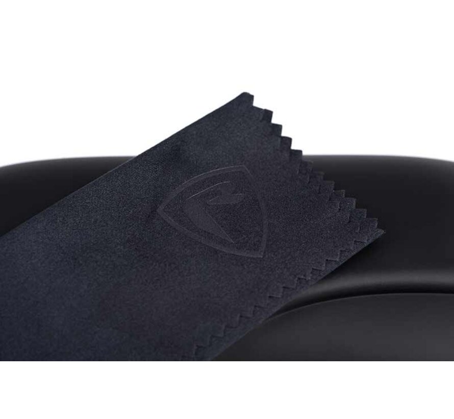 Matt Black Wrap Brown Lens Sunglasses