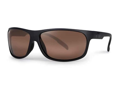 Fox Rage Matt Black Wrap Brown Lens Sunglasses