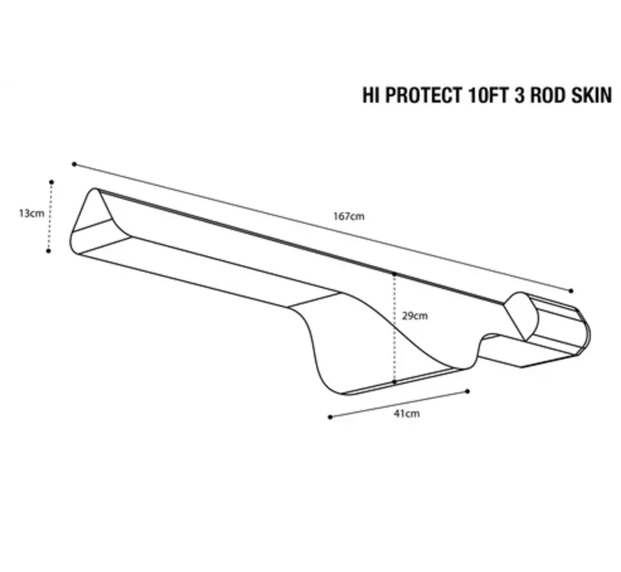 Subterfuge Hi Protect 3 Rod Skin 10Ft