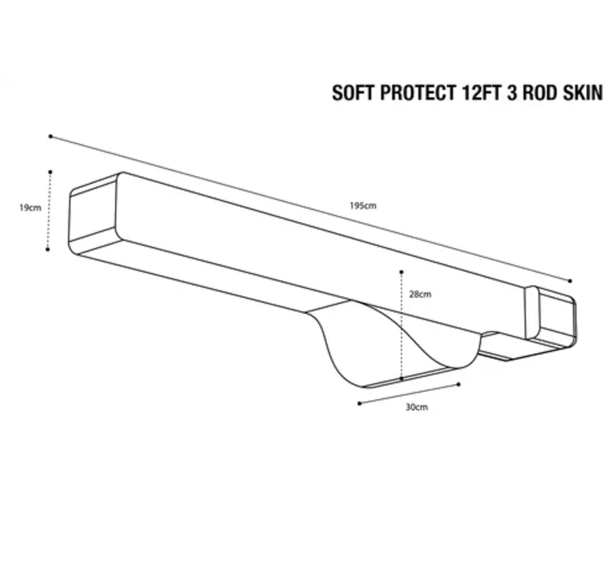 Subterfuge Soft Protect 3 Rod Skin 12 Ft