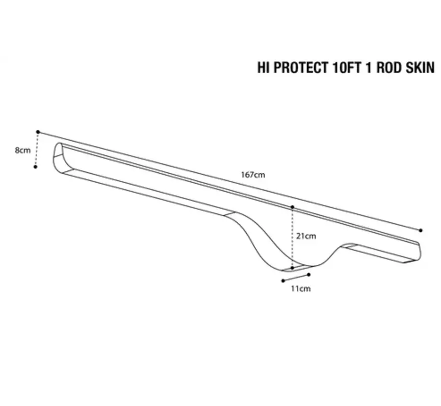 Subterfuge Hi Protect 1 Rod Skin 10Ft
