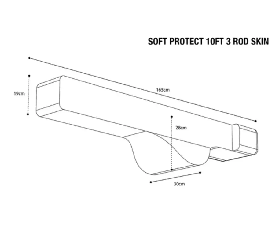 Subterfuge Soft Protect 3 Rod Skin 10Ft