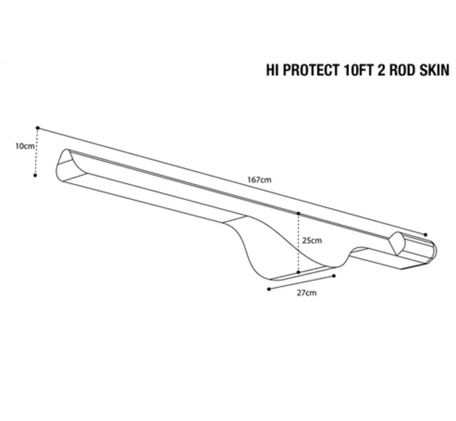 Subterfuge Hi Protect 2 Rod Skin 10Ft