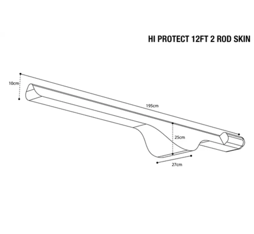 Subterfuge Hi Protect 2 Rod Skin 12Ft