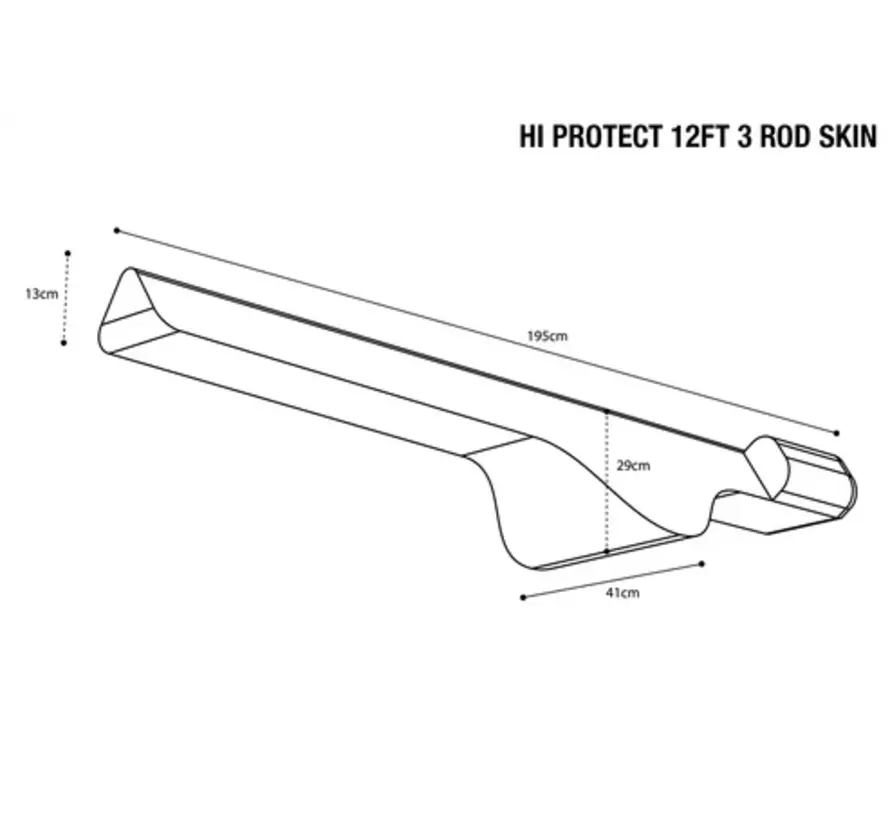 Subterfuge Hi Protect 3 Rod Skin 12Ft