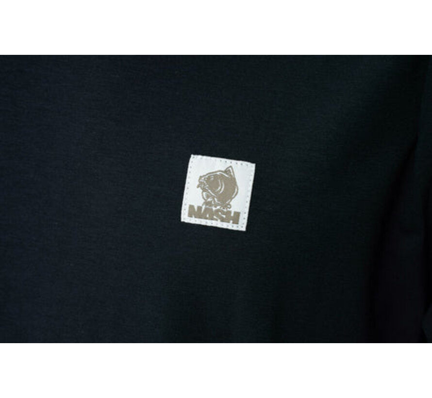 Make It Happen Badge T Shirt Black