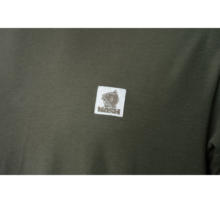 Make It Happen Badge T Shirt Green