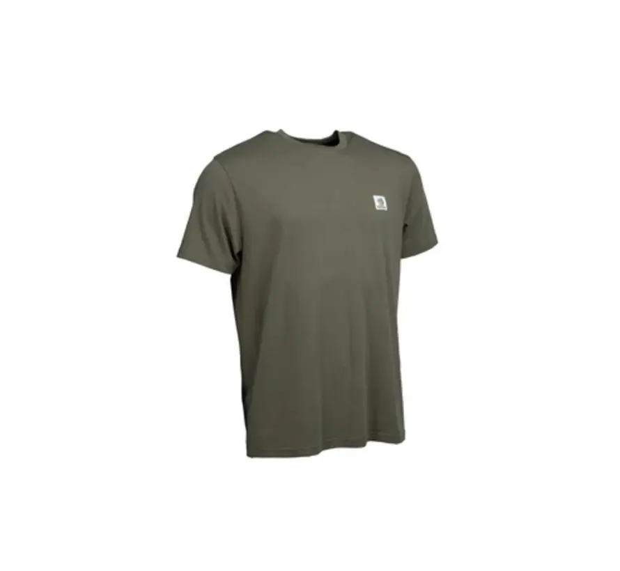 Make It Happen Badge T Shirt Green