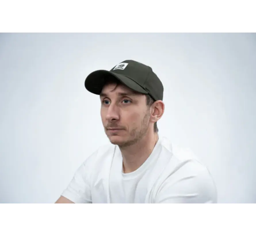 Make It Happen Badge Baseball Cap Green
